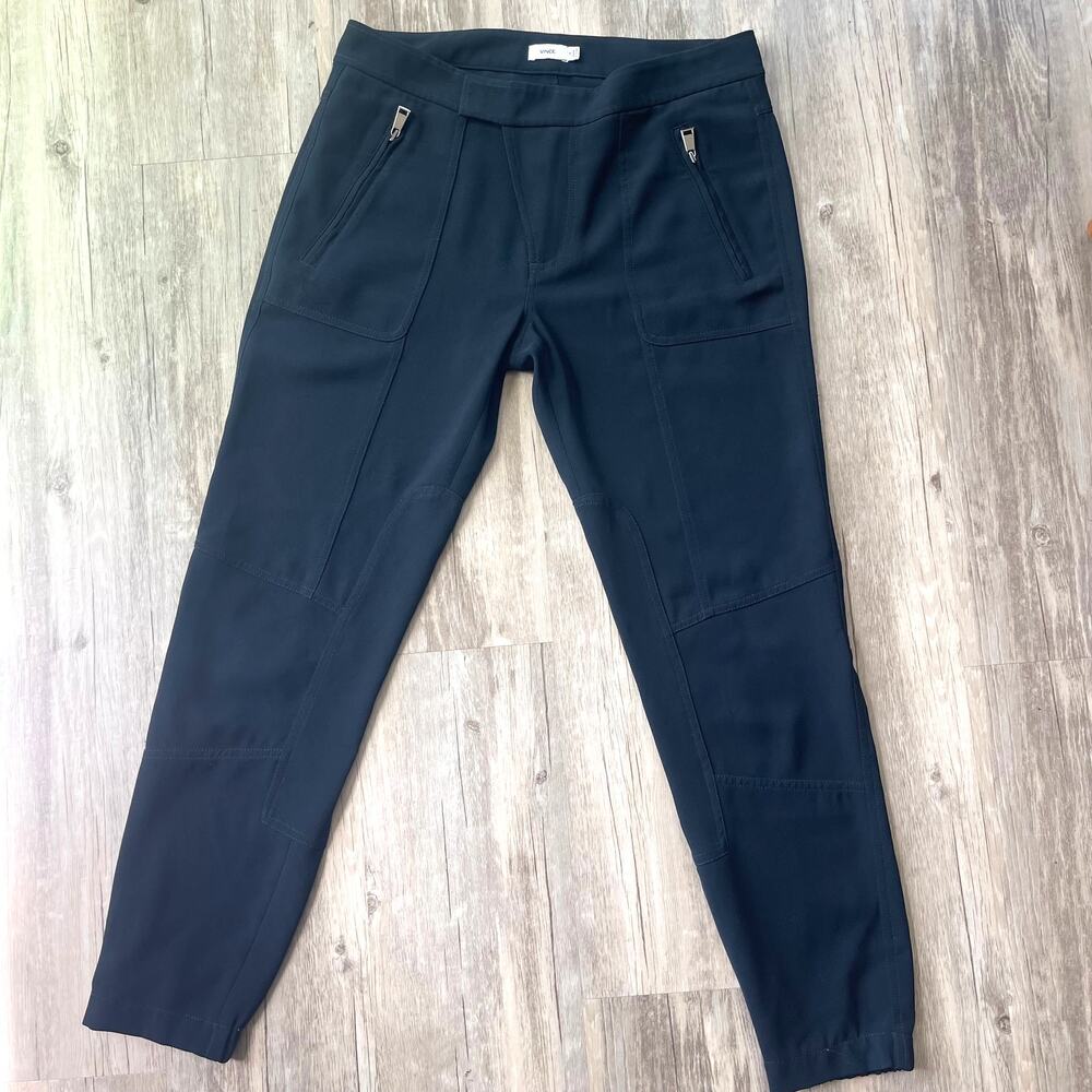 Vince Navy Skinny Pants